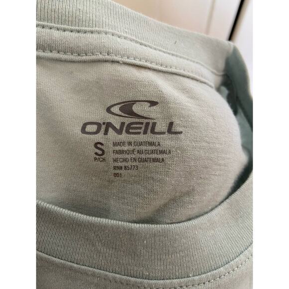 O'Neill Womens Tee Shirt‎ TShirt T Size Small Green Desert Palm Tree NEW - Picture 8 of 9